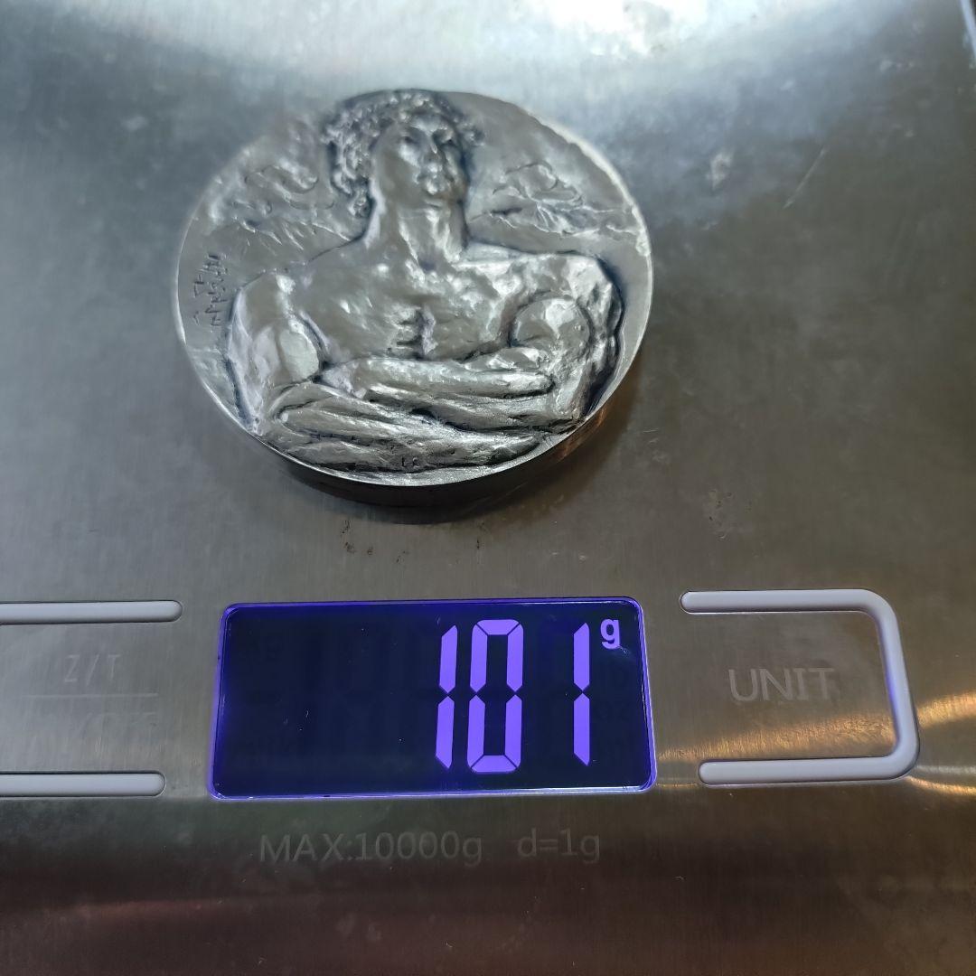 1972年札幌オリンピック冬季大会記念メダル　銀銅メダルセット　純銀製