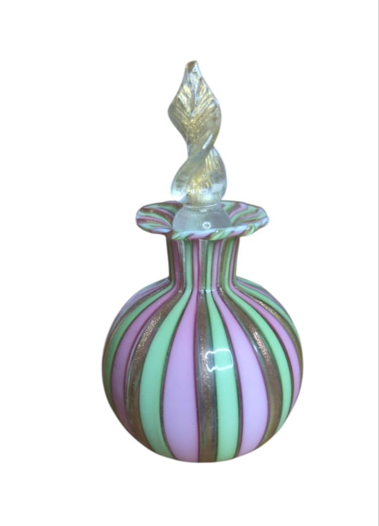 ベネチアンガラス ムラーノ ❤︎ 香水瓶 パフュームボトル 瓶 ヴィンテージ