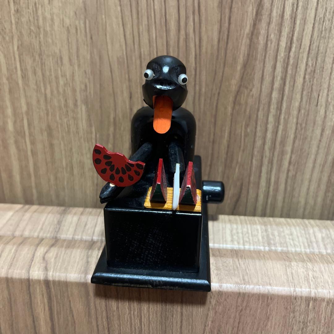 【レア】民藝 神戸人形 からくり人形 KOBE DOLL 西瓜喰