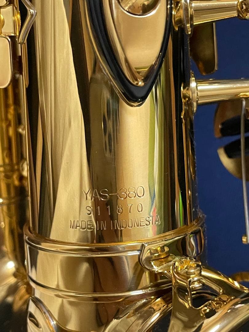 YAS-380 アルトサックス 美品 セルマー concept付き