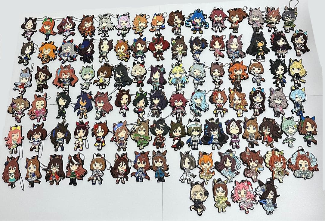 ウマ娘　一番くじ　ラバーマスコット　全種セット