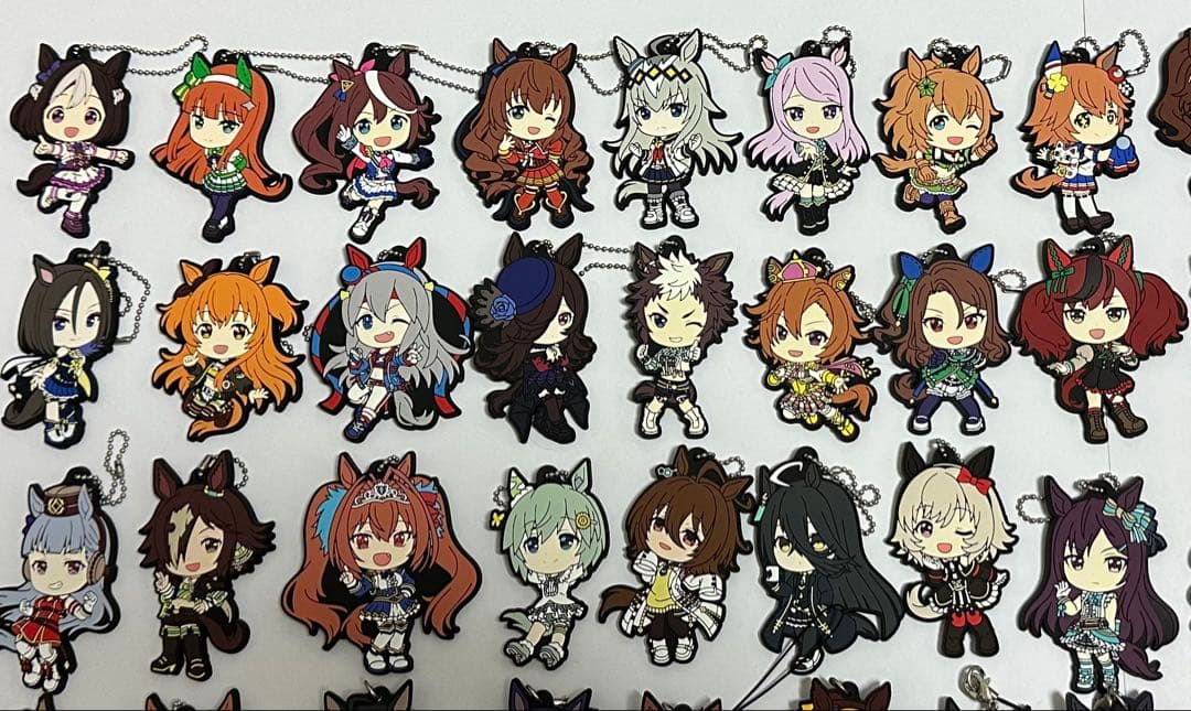 ウマ娘　一番くじ　ラバーマスコット　全種セット