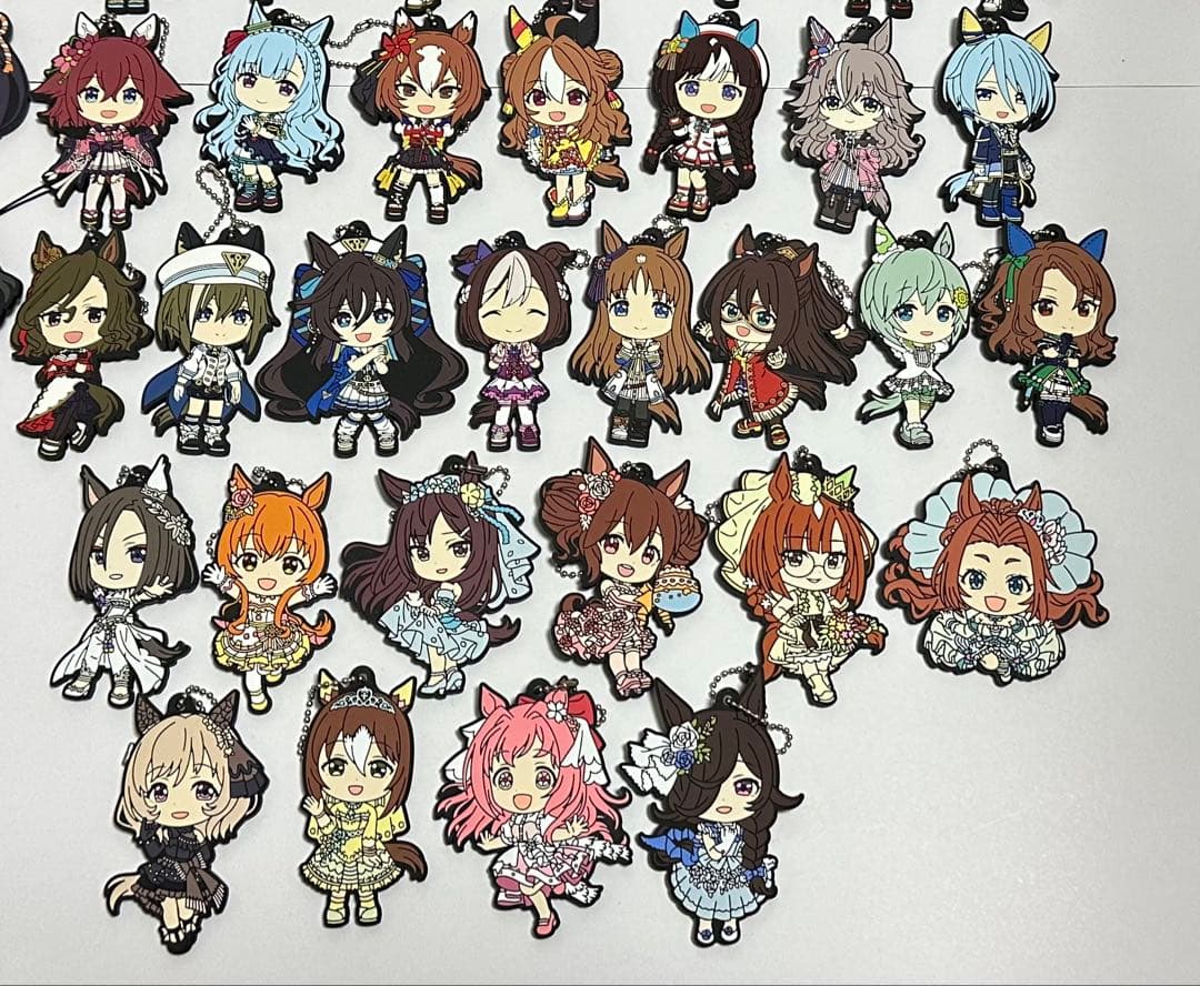 ウマ娘　一番くじ　ラバーマスコット　全種セット