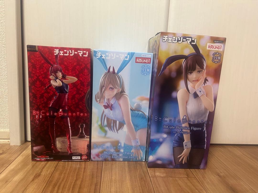 チェンソーマン ビジュアルバニーフィギュア 3体セット