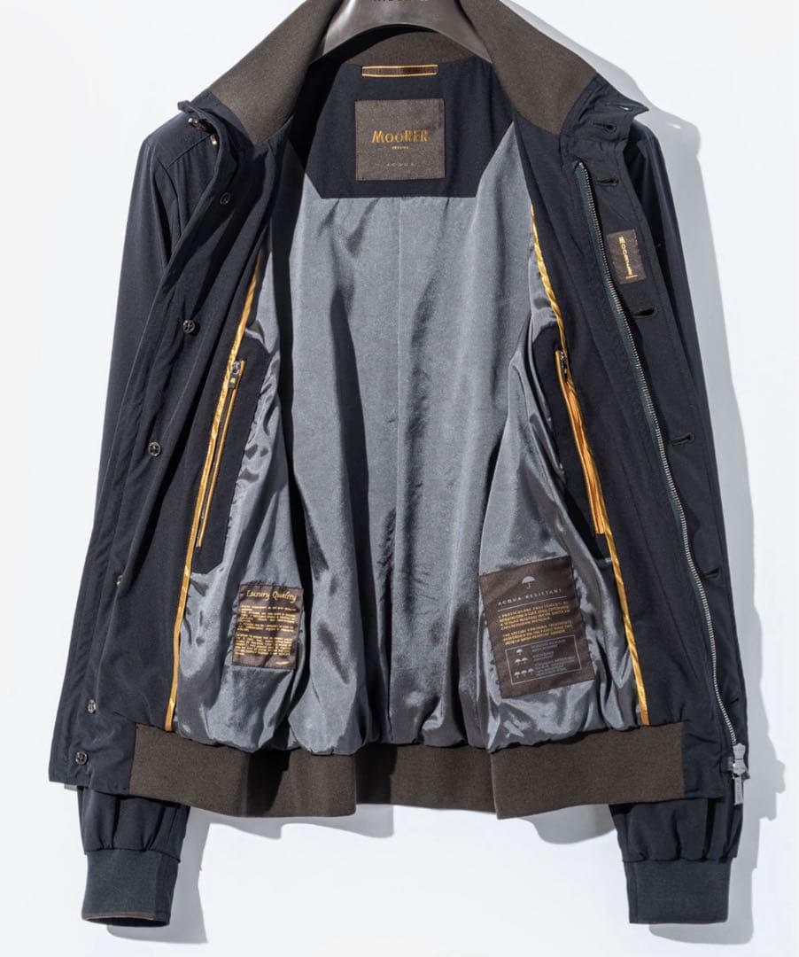 ムーレー MOORER KN カルロス ボンバージャケット　48サイズ