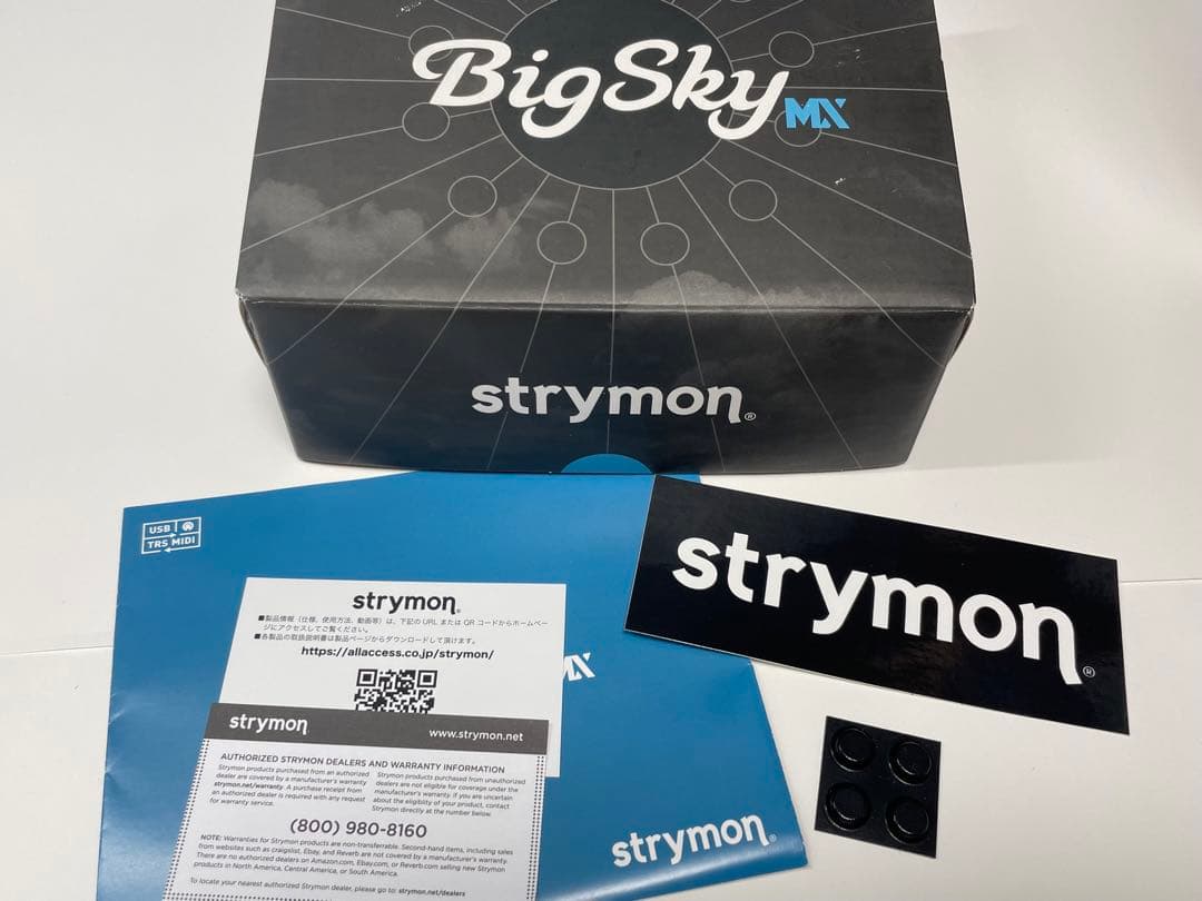 sleepy ☆　美品 Strymon BigSky MX リバーブ