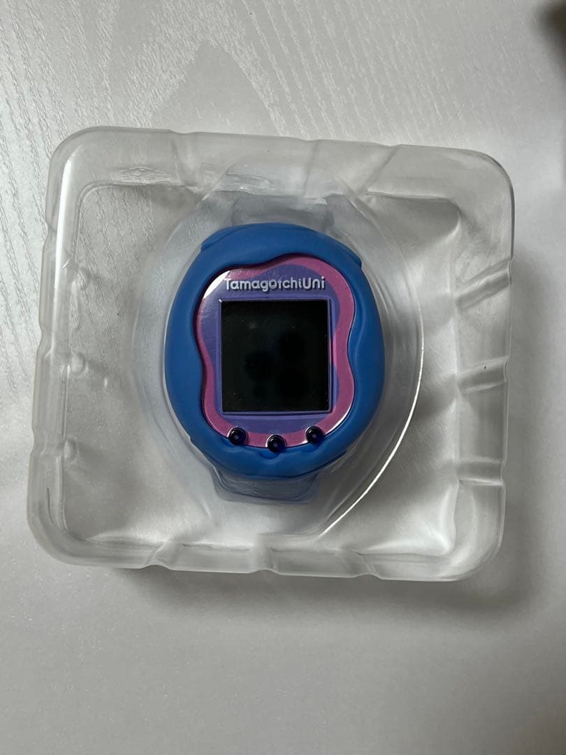BANDAI Tamagotchi Uni Blue たまごっち ユニ バンド付