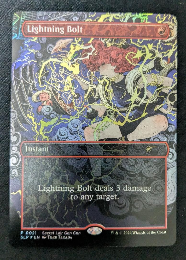 MTG 稲妻/Lightning Bolt Foil Secret Lair ②