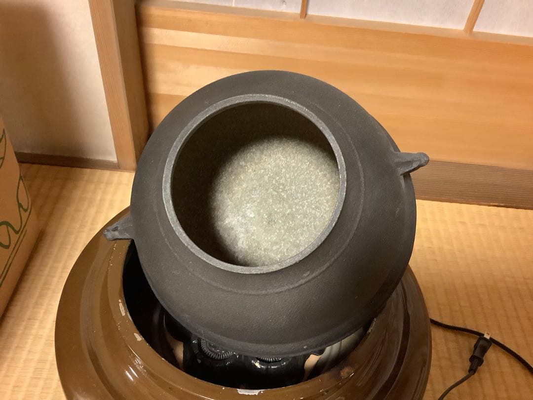 茶道具　朝鮮風炉セット　野々田