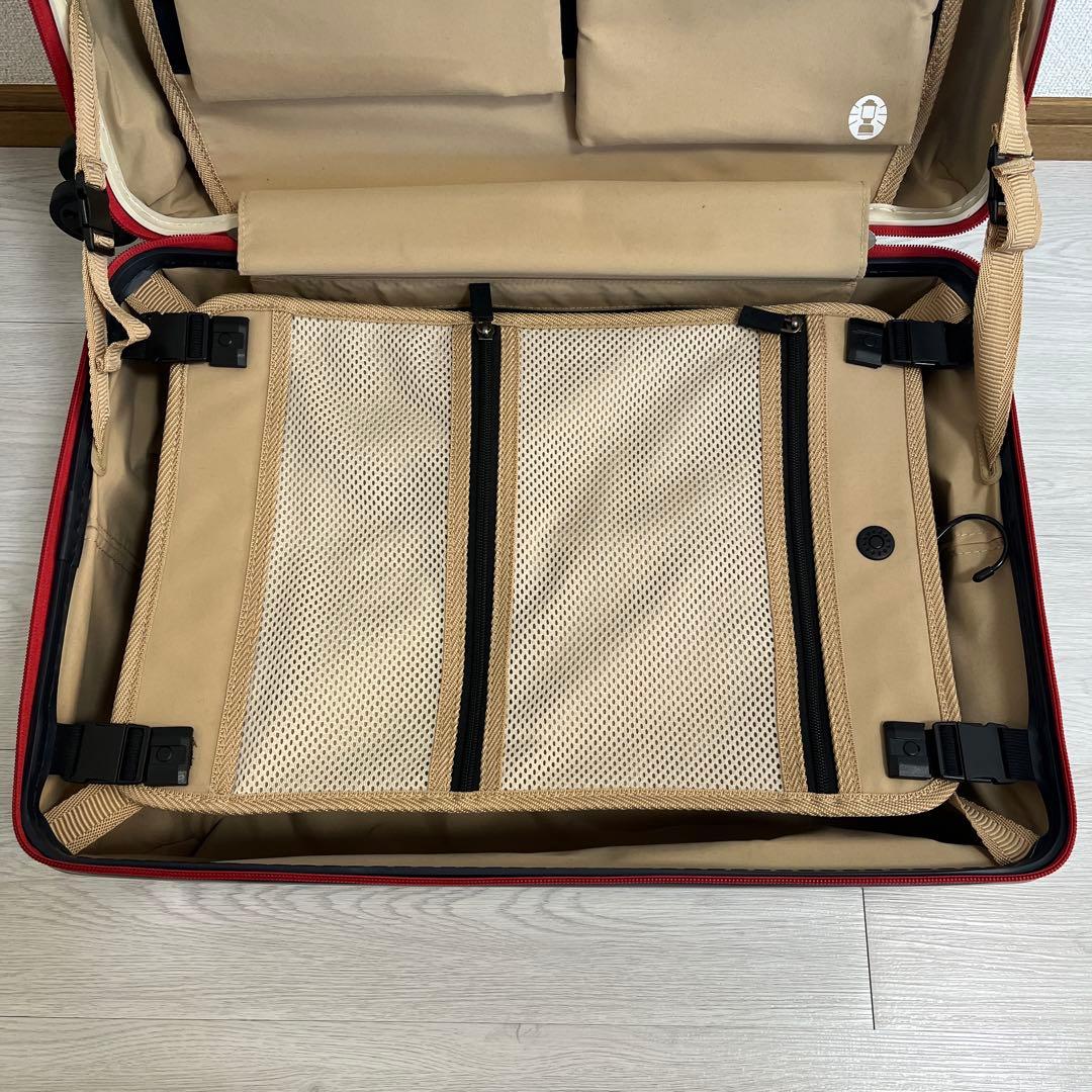ロフト限定コラボ コールマン スーツケース 38L トリコロール 絶版 入手困難