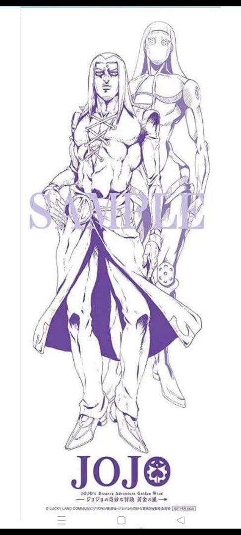 【非売品レア】ジョジョ　手ぬぐい　護衛チーム　5枚セット