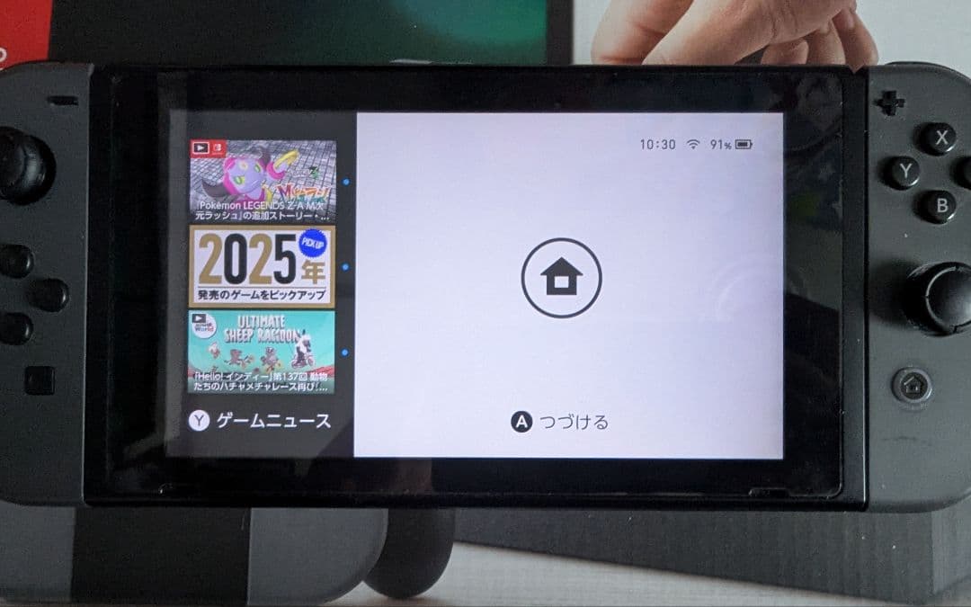 Nintendo Switch本体 Joy-Con(L)/(R) グレー