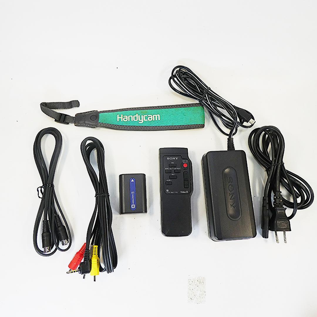 動作良好 Hi8ソニー CCD-TRV106 8ミリビデオカメラ DVD化に最適