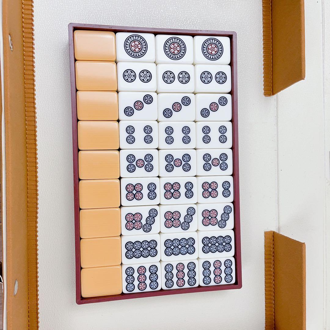 【美品】麻雀 牌 セットマージャン 麻雀牌 任天堂