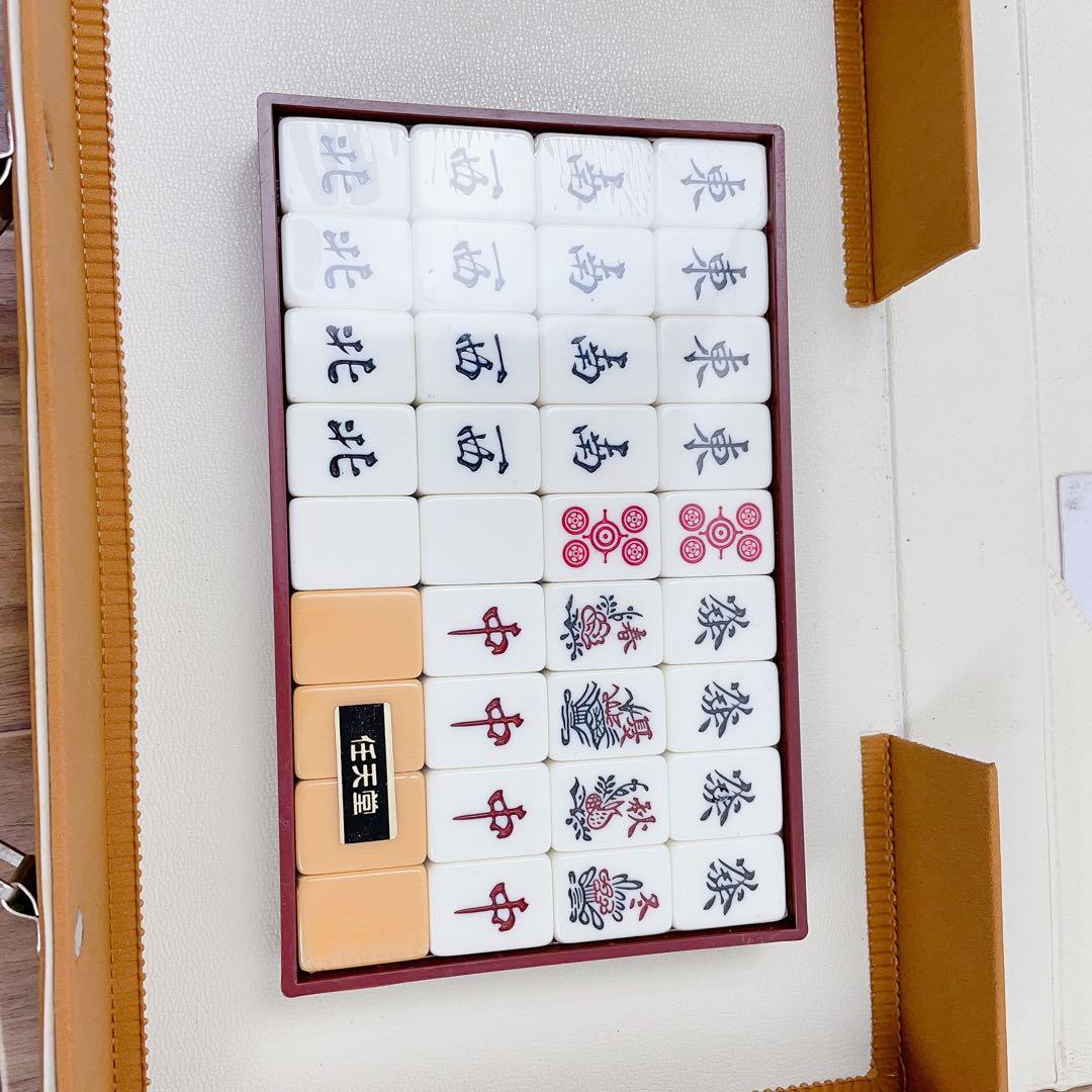 【美品】麻雀 牌 セットマージャン 麻雀牌 任天堂