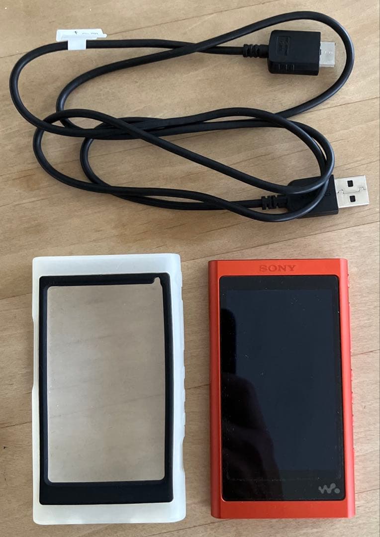 Sonyウォークマン「NW-A50Series 」 トワイライトレッドUSB充電