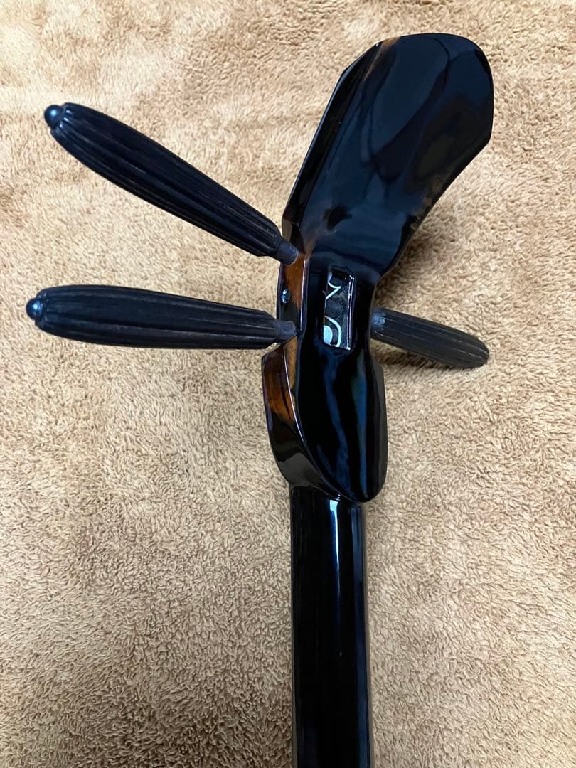 沖縄三線最高峰八重山黒木真壁型本皮一枚張りスンチ塗りウズラミ期間限定の出品