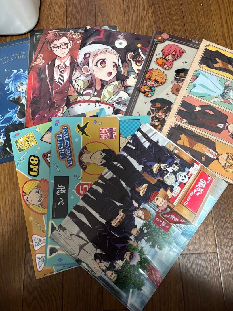 バラ売り　クリアファイル　花子くん　ハイキュー　刀剣乱舞　ポケモン　文スト