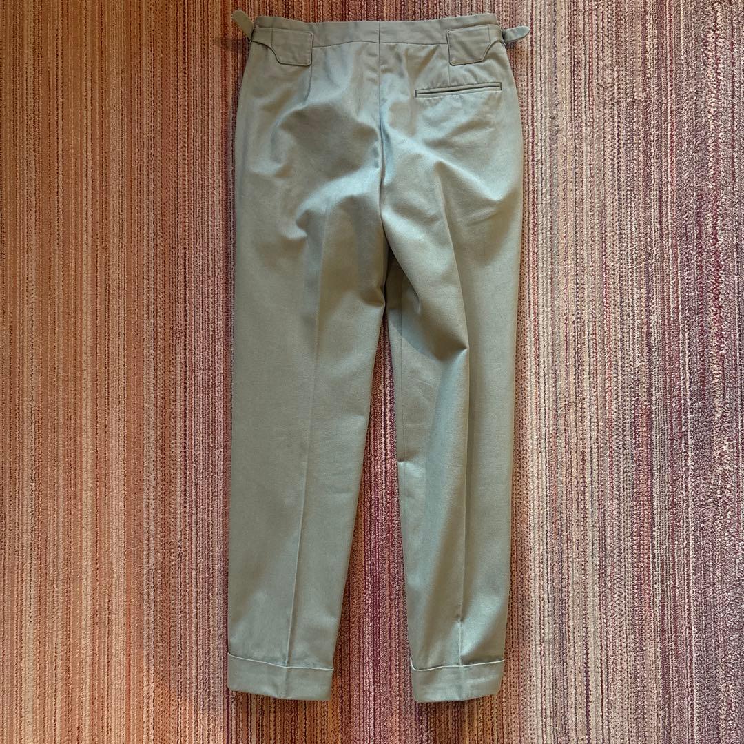 ビームス別注　igarashi trousers ツータックパンツ