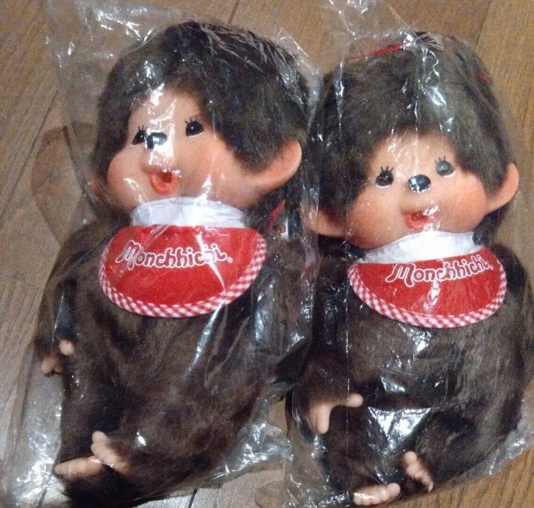 【モンチッチ】プレミアムスタンダード M 女の子と男の子　トートバッグつき