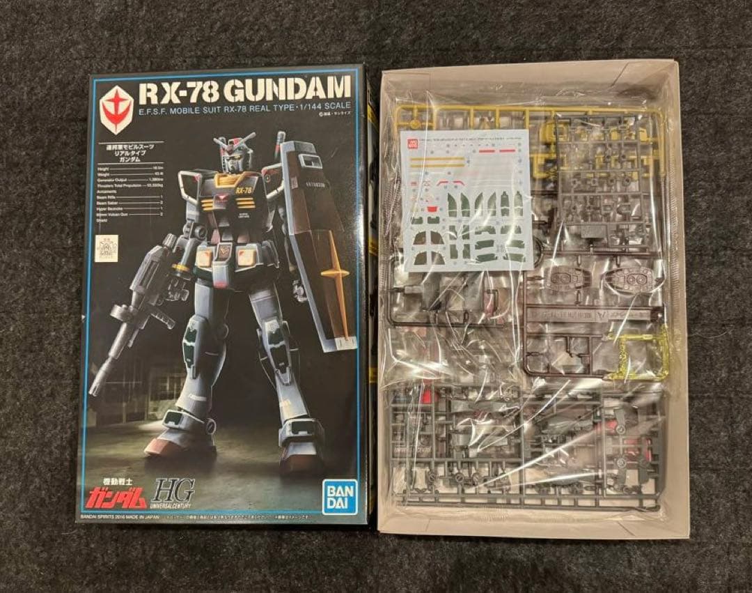 HGUC 1/144 機動戦士ガンダム 21世紀版リアルタイプカラー３点セット