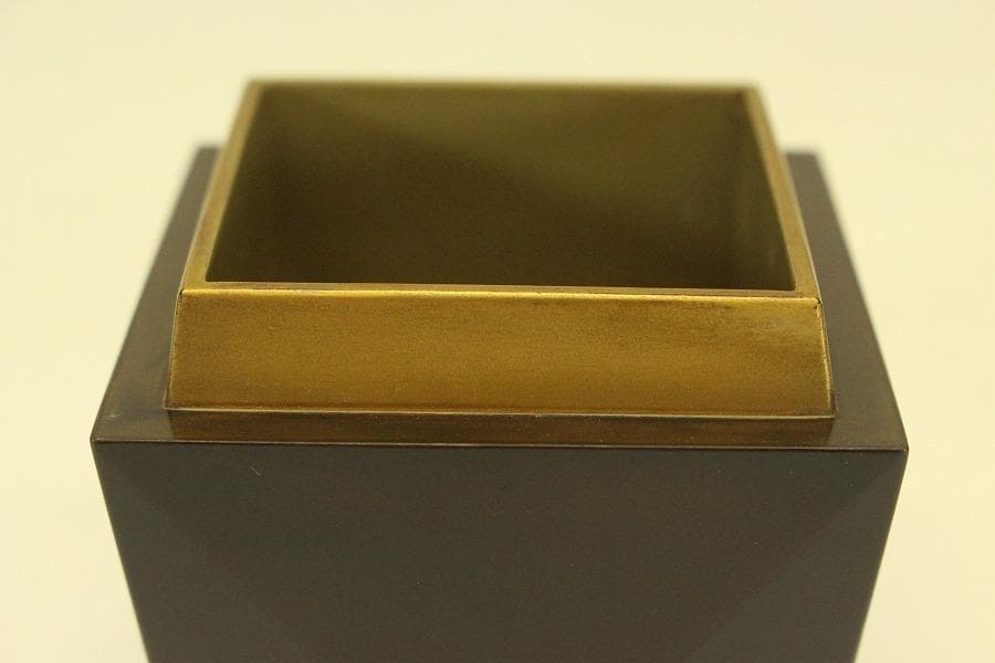 番浦史郎 作 莨筥 共箱(A961)