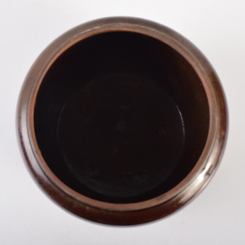 茶道具　瀬戸焼　古瀬戸　水指　時代箱付　V　6950