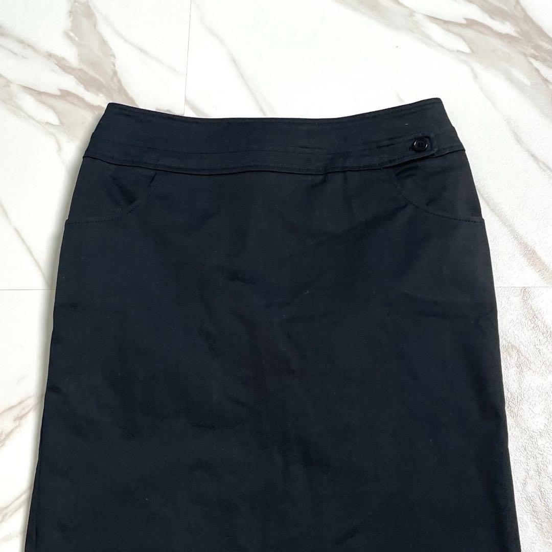 PRADA プラダスポーツ ミドルスカート タイトスカート レディース ネイビー