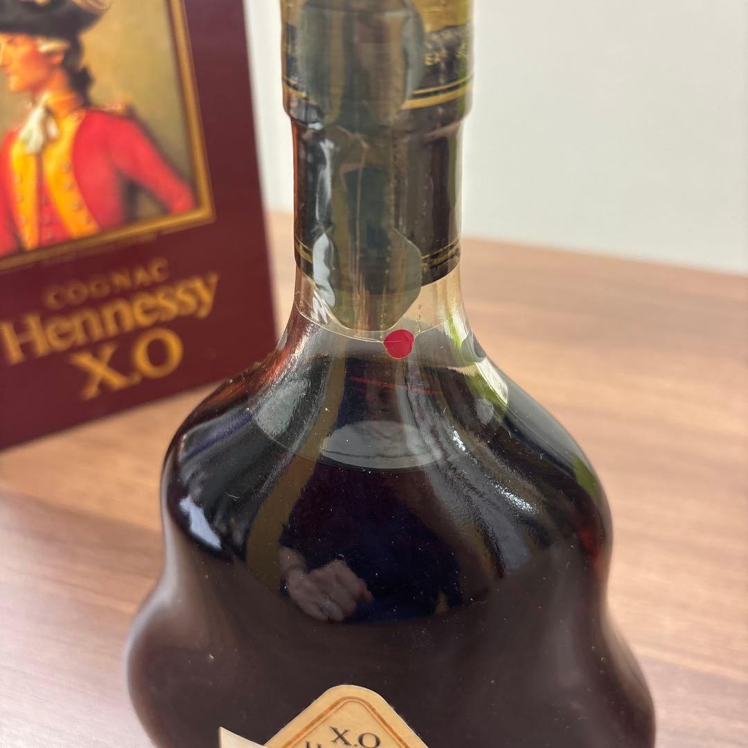 ヘネシーXO クリアボトル 金キャップ 古酒 ブランデー 700ml 2本