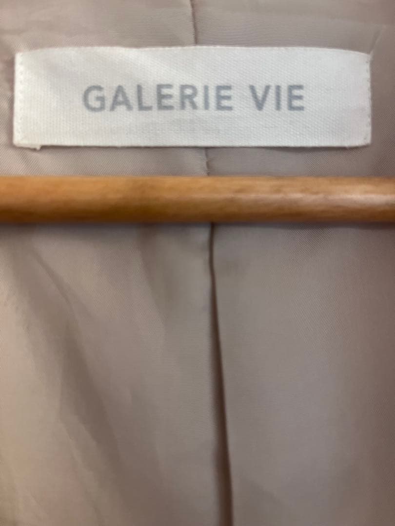 GALERIE VIE アイボリー チェスターコート