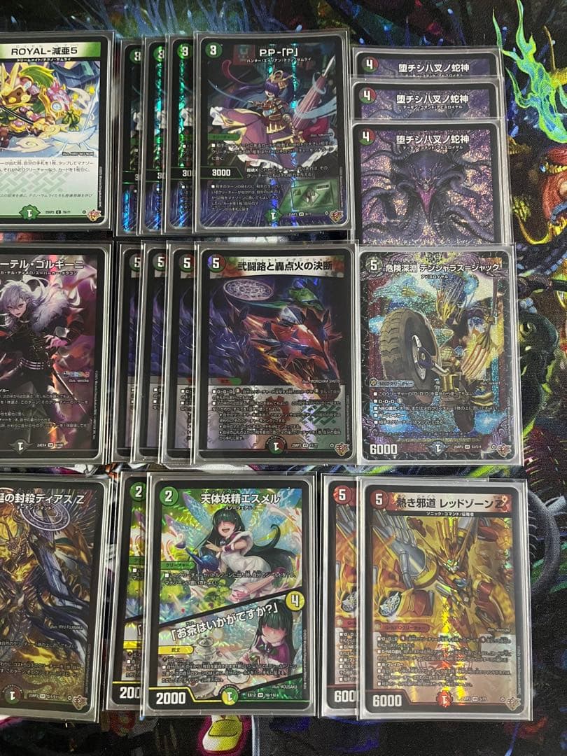 デュエルマスターズ　デアリバイクデッキ　パーツ付き　デアリ　レッドゾーン