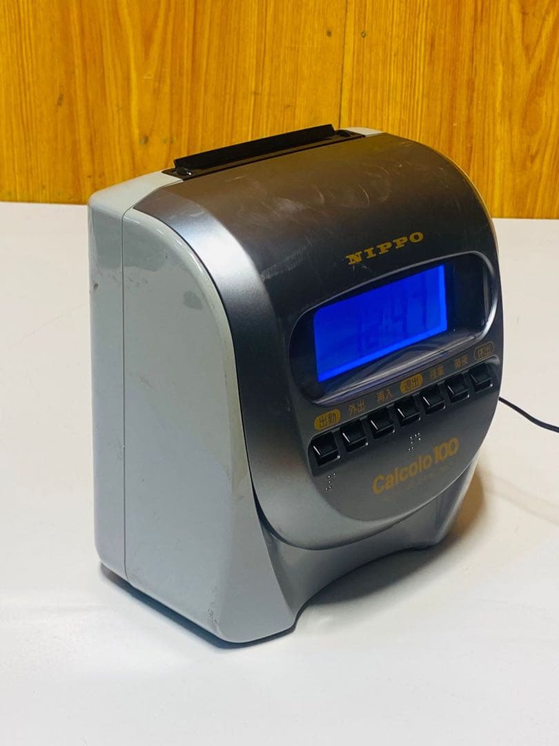 NIPPO Calcolo 100 計算タイムレコーダー 日本制