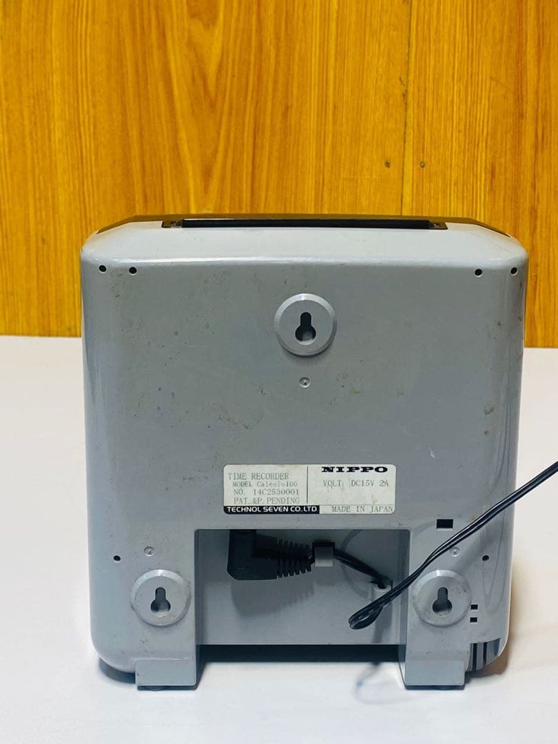 NIPPO Calcolo 100 計算タイムレコーダー 日本制