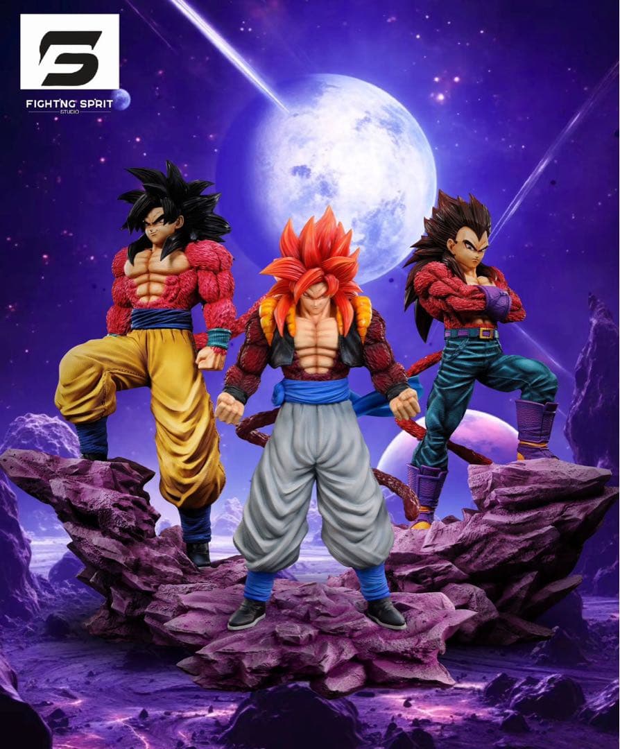 ドラゴンボール ゴジータ ガレキ ガレージキット スタチュー X①②