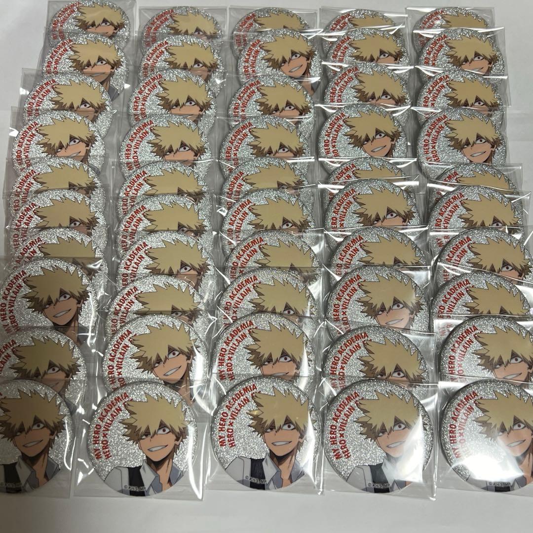 ヒロアカ　爆豪勝己　ヒロヴィラフェス　缶バッジ　まとめ売り　バラ売り可