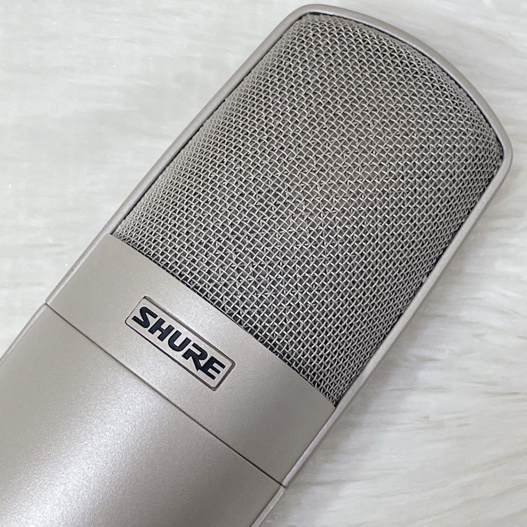 希少【美品】SHURE コンデンサーマイク【KSM32】①
