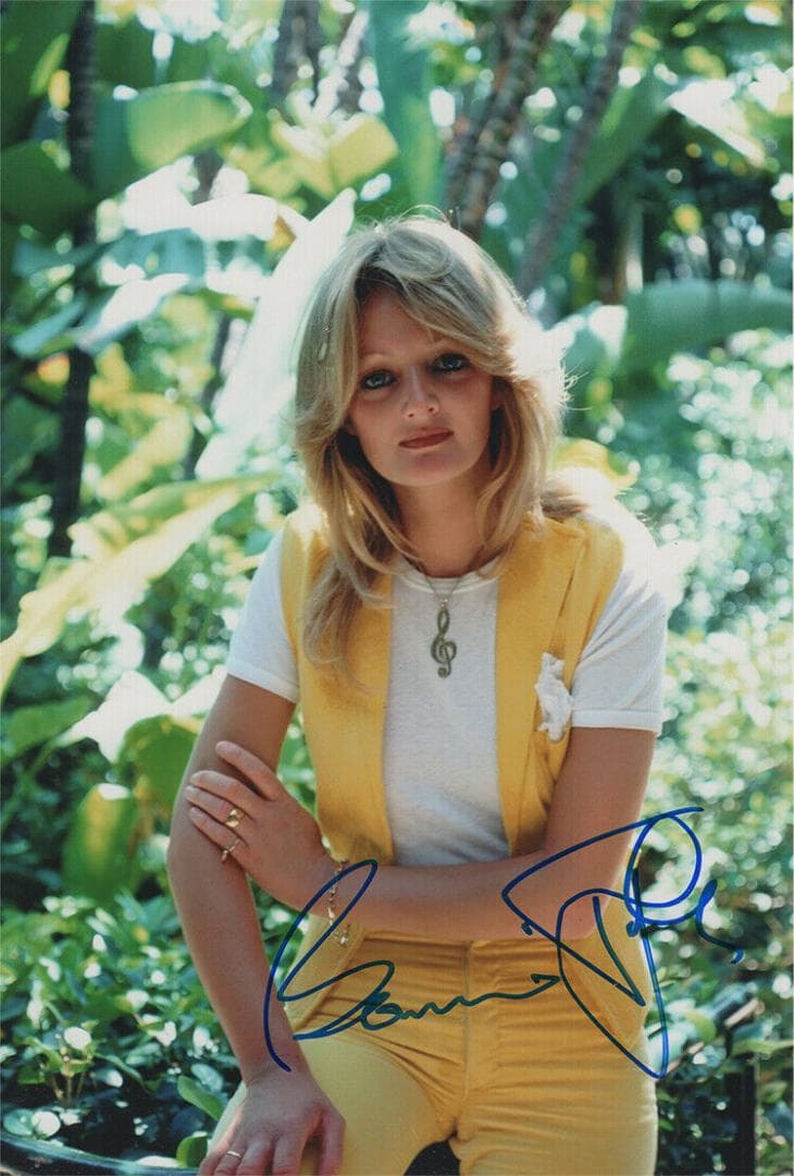 直筆サイン入り写真 ボニー・タイラー 歌手/フレーム別/SA鑑定済