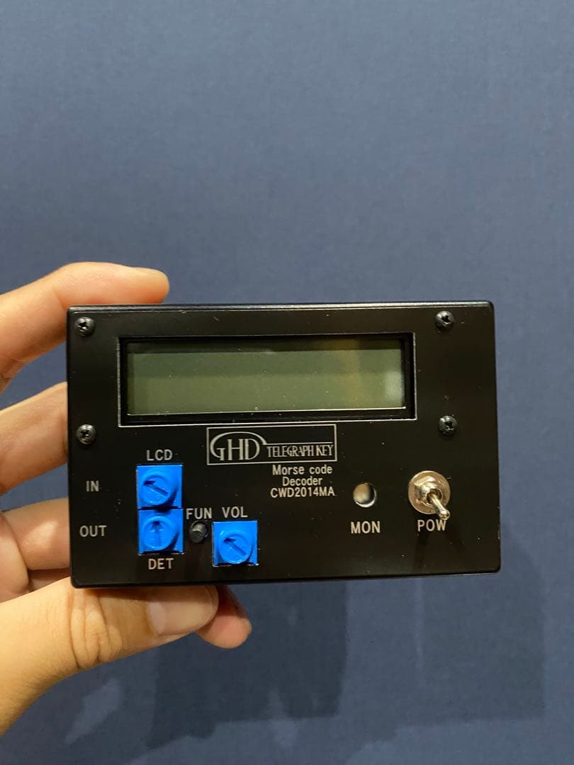 GHD モールス解読機　CWD2014MA
