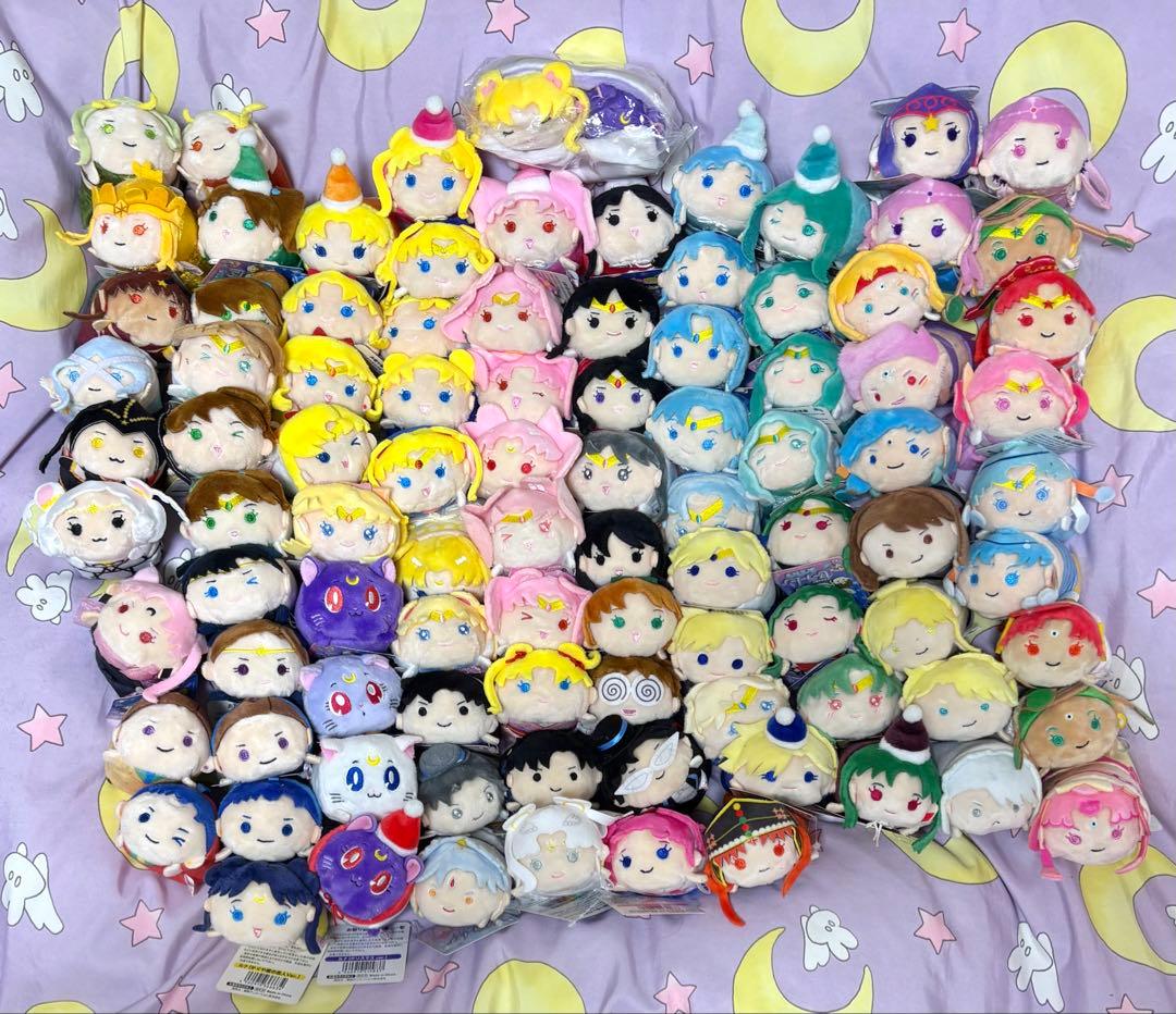 【新品未使用】セーラームーン お手玉 おてだま ぬいぐるみ 95個セット