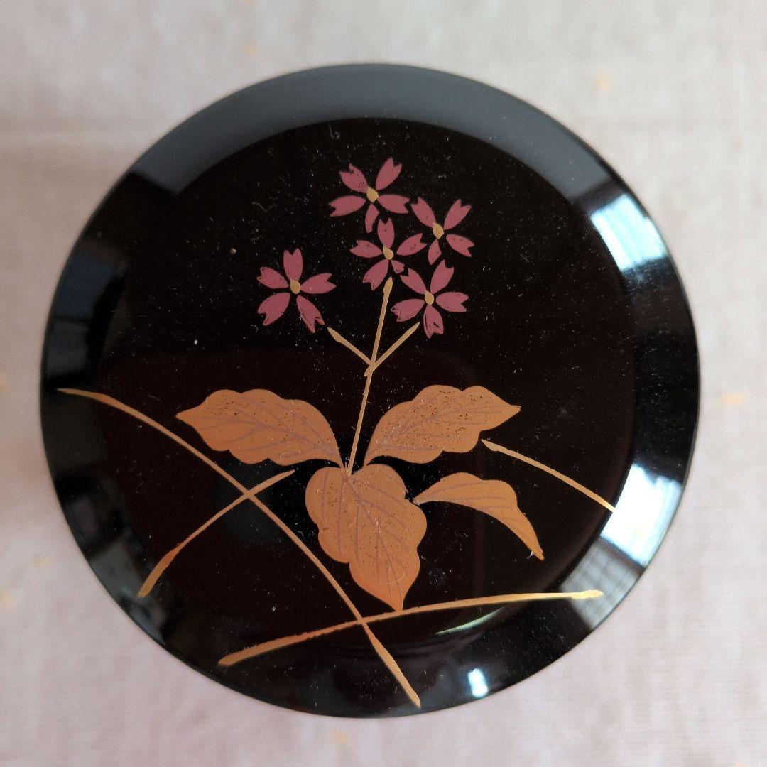 茶道具　中村湖彩　四季棗　共箱付き