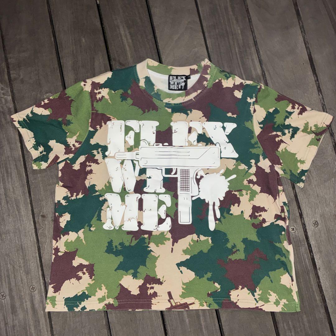 flexwitme迷彩柄 Tシャツ Sサイズ