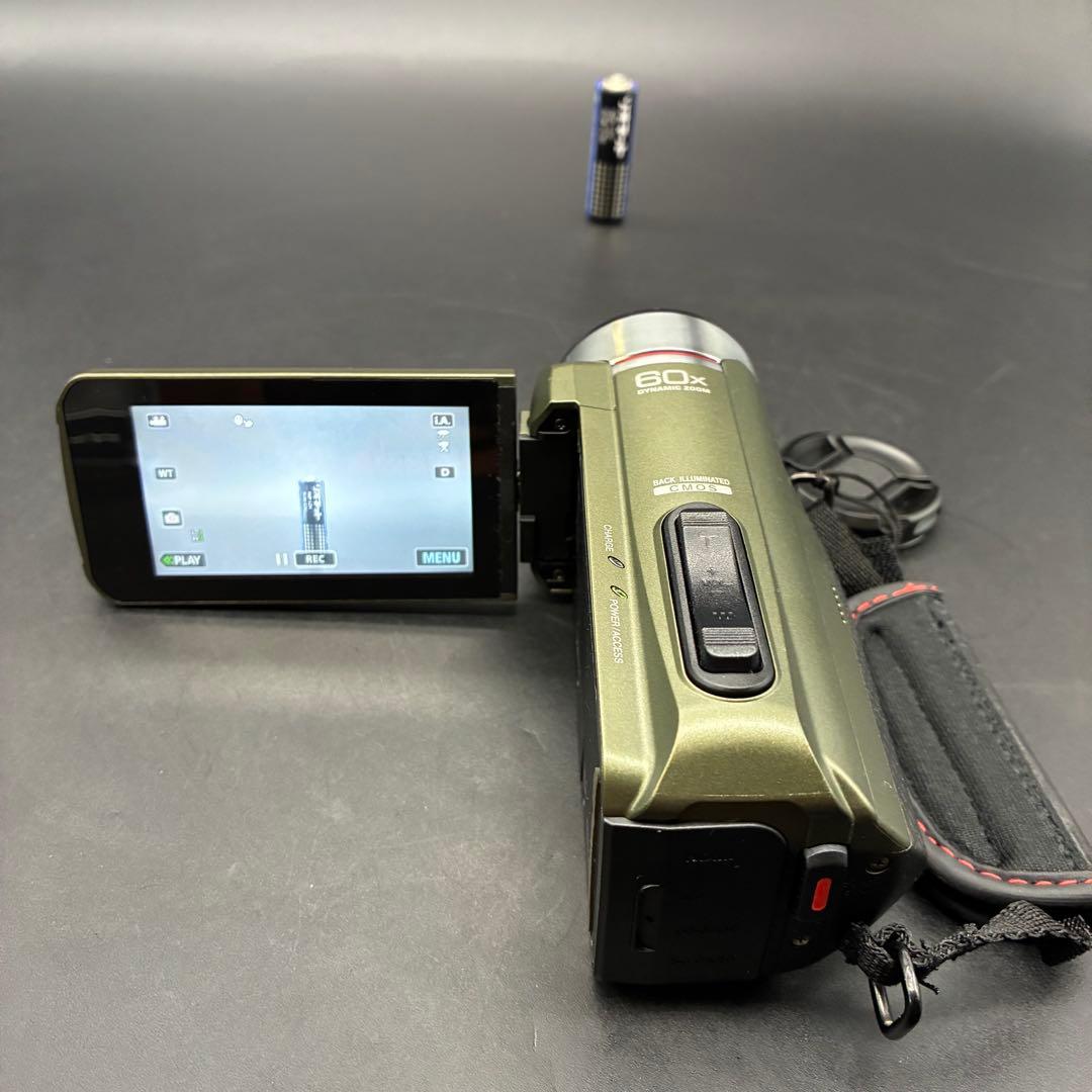 JVC GZ-R400-G Everio R カモフラージュ ビデオカメラ