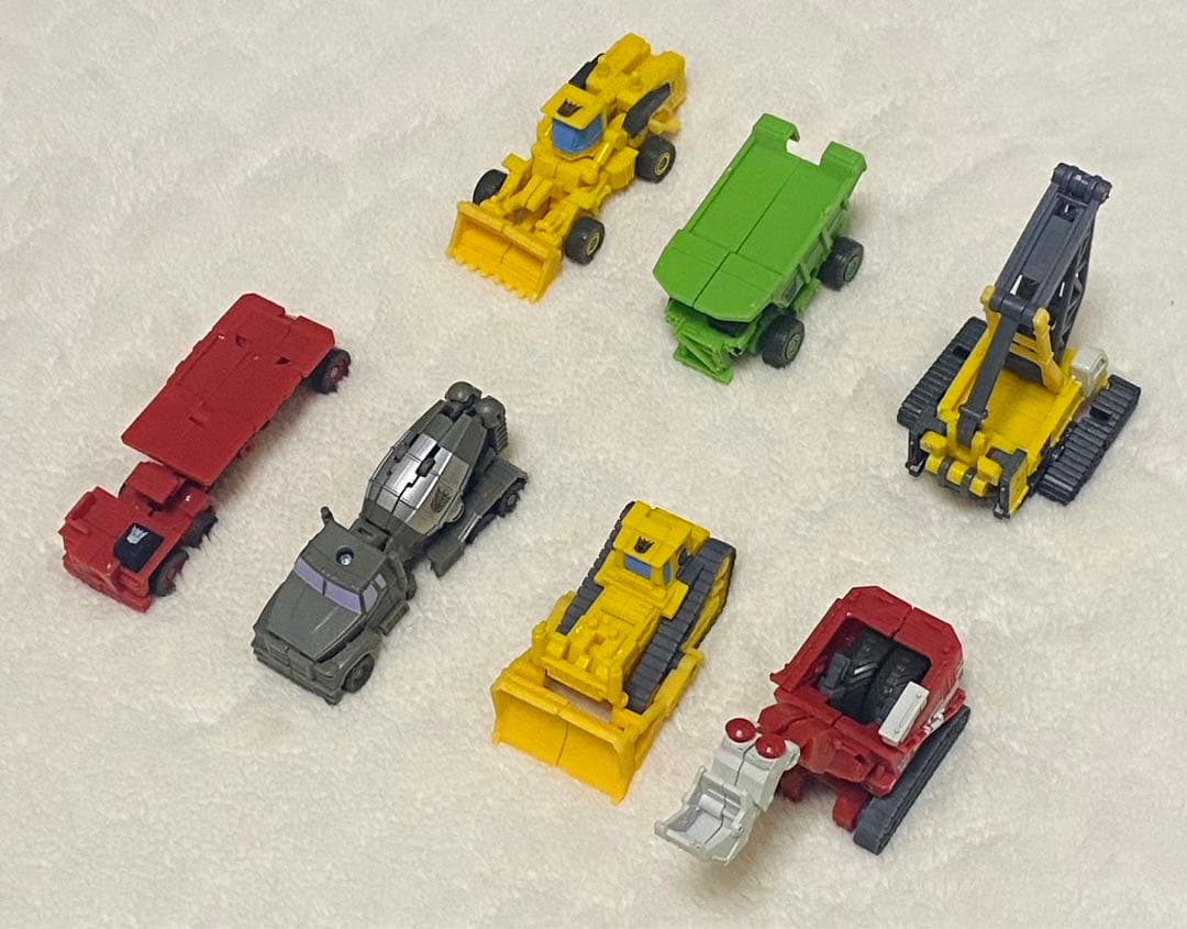 トランスフォーマームービー EZコレクションDX デバステーター 7種セット