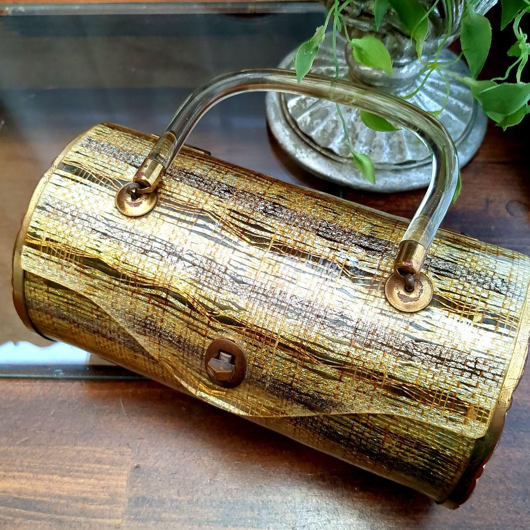 アンティークバッグ パーティーバッグ ビンテージ セルロイド？ majestic