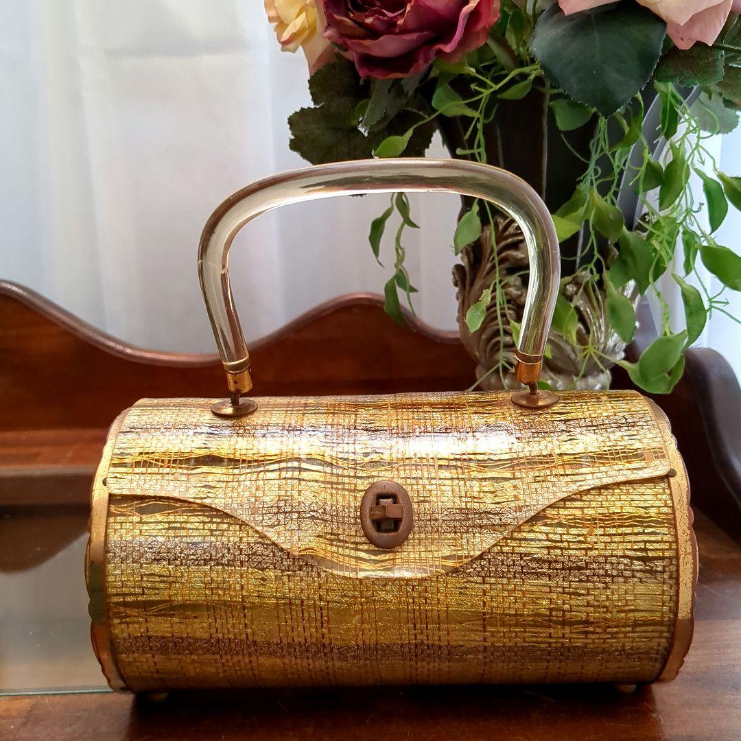 アンティークバッグ パーティーバッグ ビンテージ セルロイド？ majestic