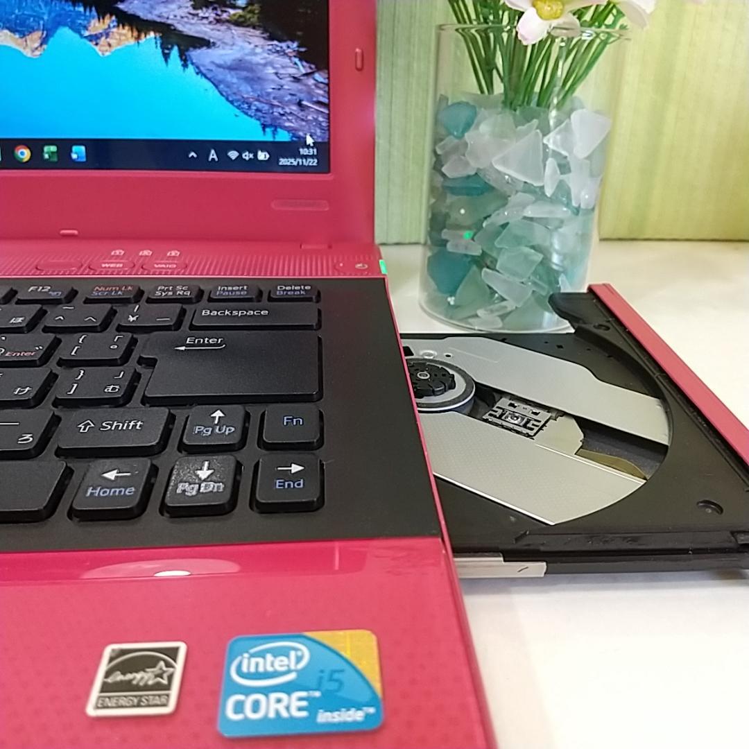 ✨Vaioノートパソコン⭐i5⭐メモリ8GB⭐高速SSD240GB⭐Office