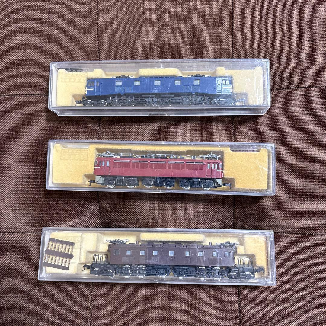 【Nゲージ】　レトロ電気機関車3点セット