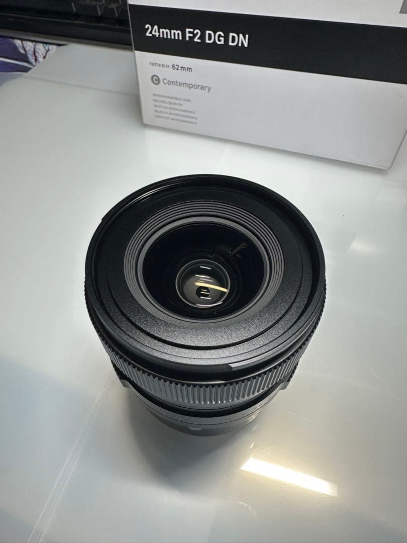 シグマ Sigma 24mm F2 PLフィルター付 Sony Eマウント