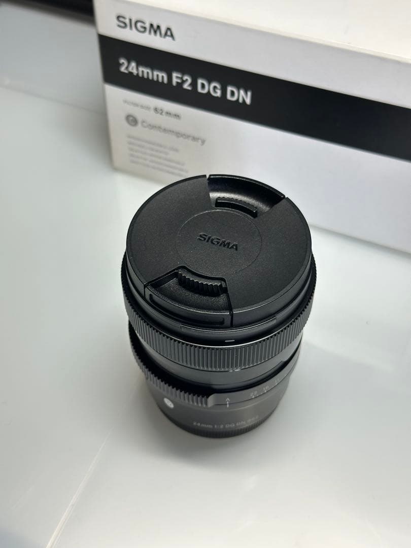 シグマ Sigma 24mm F2 PLフィルター付 Sony Eマウント