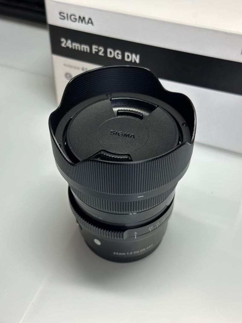 シグマ Sigma 24mm F2 PLフィルター付 Sony Eマウント